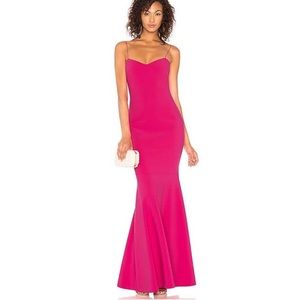 Likely Medallia Gown in Fuchsia